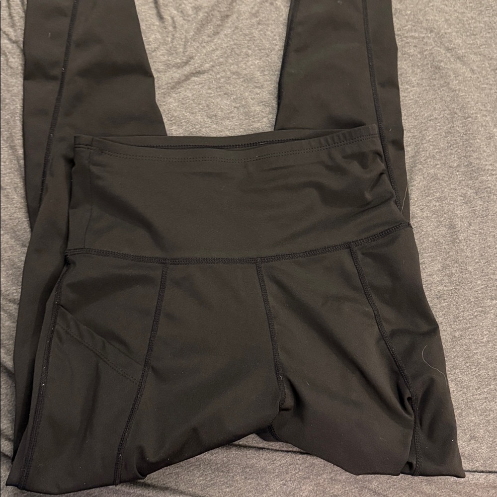 Black High-Waisted Leggings